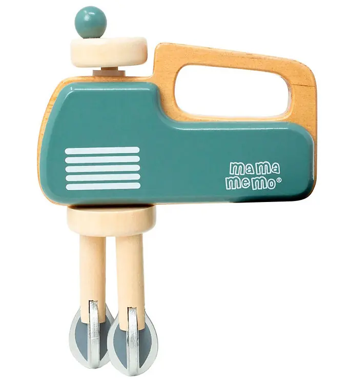 MaMaMeMo Handmixer m. Kom - Smaragd Green Laatste Versie