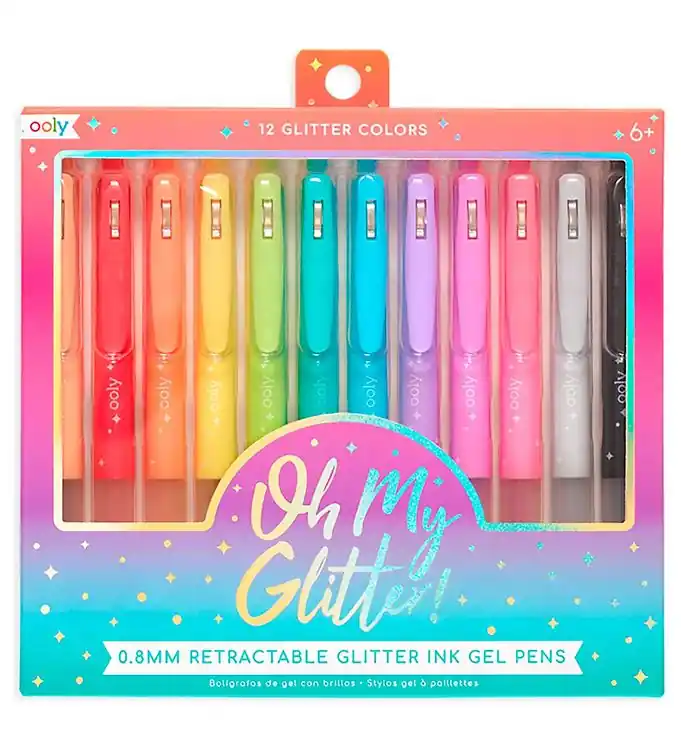 Populair Ooly Gelpennen - Gel - Oh My Glitter! - 12 stk - Meerkleurig