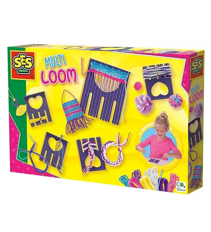 SES Creative Speelset - Doe-het-zelf - Multi Weefgetouw Beperkte Voorraad