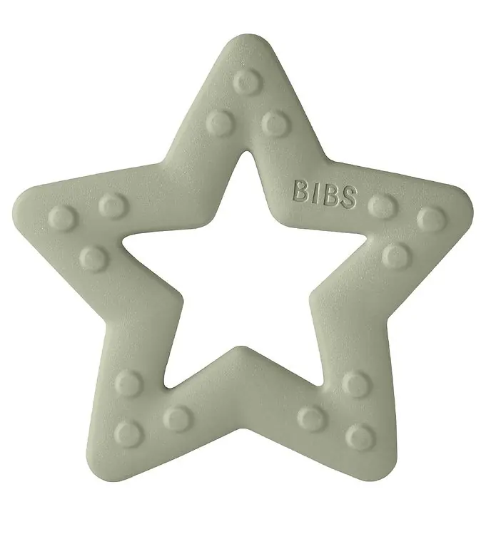 BIBS Bijtring - Star - Sage Snelle Levering