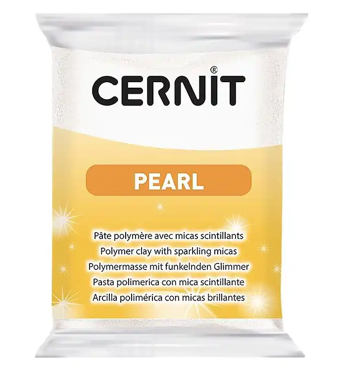 Betrouwbaar Cernit Polymeer Klei - Pearl - Wit