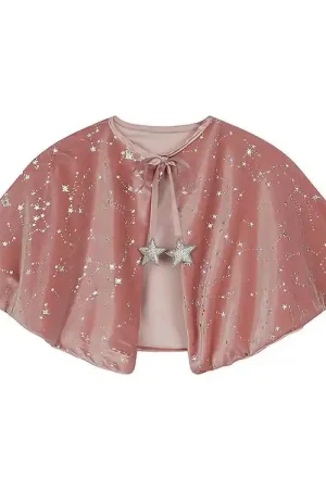 Koopje Mimi & Lula Mantel - Wizard - Roze m. sterren