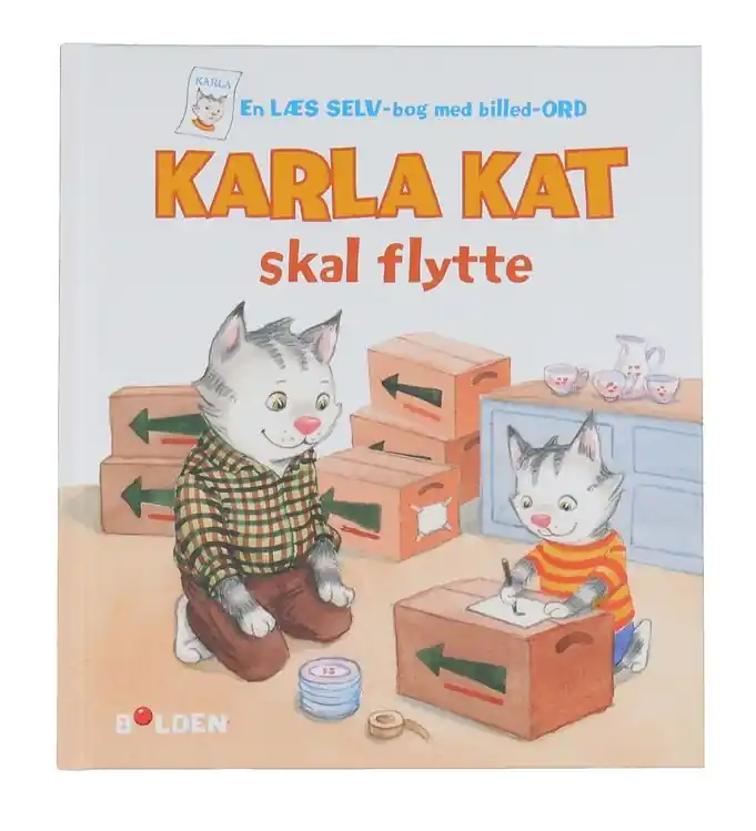 Forlaget Bolden Boek - Karla Kat moet bewegen Alleen Vandaag