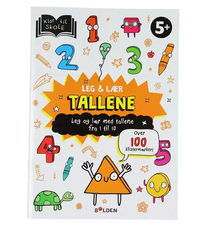 Forlaget Bolden Activiteitenboek - Spelen en leren: de cijfers - Hete Deal