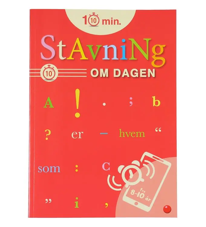 Forlaget Bolden Activiteitenboek - 10 minuten spelling per dag Uitverkoop