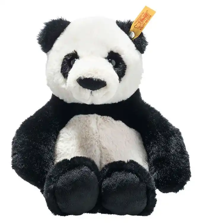 Steiff Knuffel - Ming Panda - 27 cm - Wit/Zwart Snelle Levering