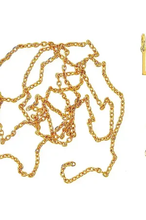 Me&My BOX Ketting m. Letter - l - Verguld Populair