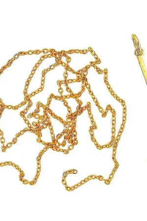 Me&My BOX Ketting m. Letter - V - Verguld Gereduceerde Prijs