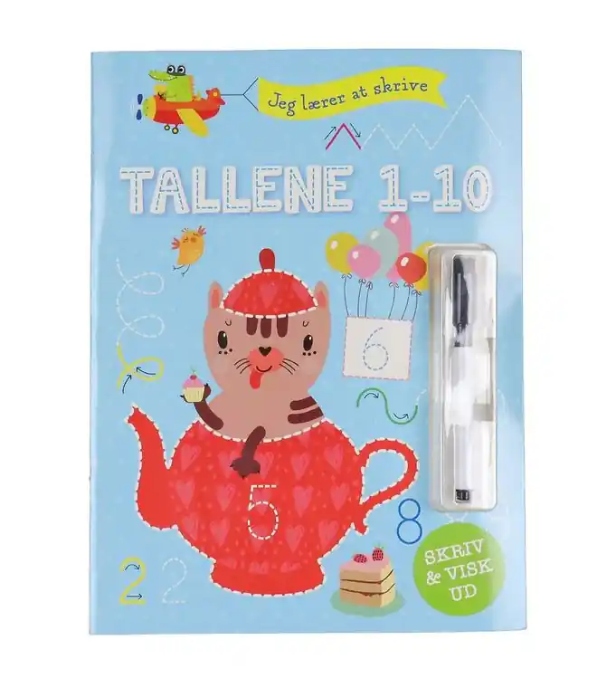 Uitverkoop Forlaget Bolden Activiteitenboek - Ik leer de getallen 1-10 schr
