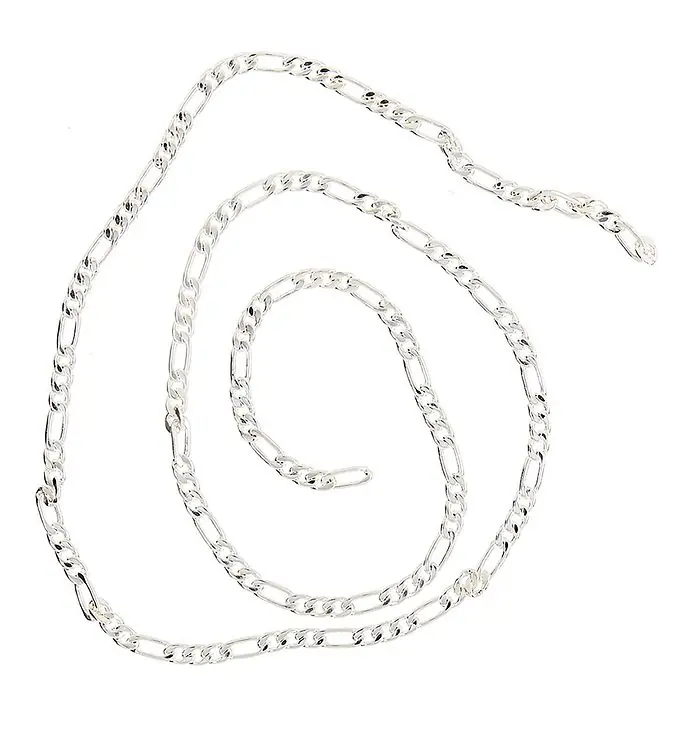 Hoge Kwaliteit Me&My BOX Figaro ketting - 45 cm - Verzilverd