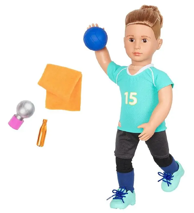Beste Prijs Our Generation Pop - 46 cm - Johnny Met buigbare poten