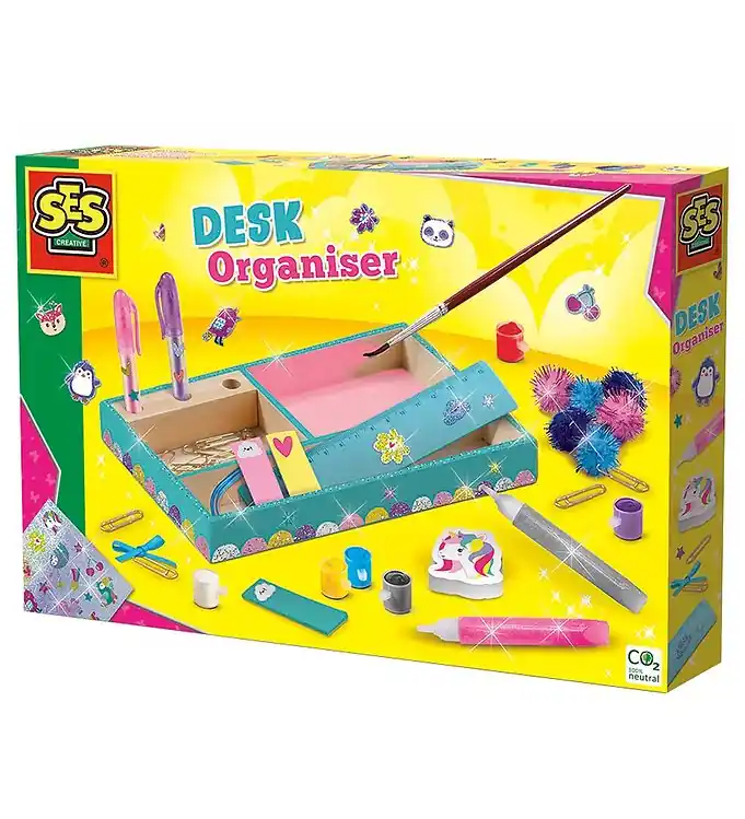 Gratis Retour SES Creative Decoratieset - Versier je eigen bureauhouder