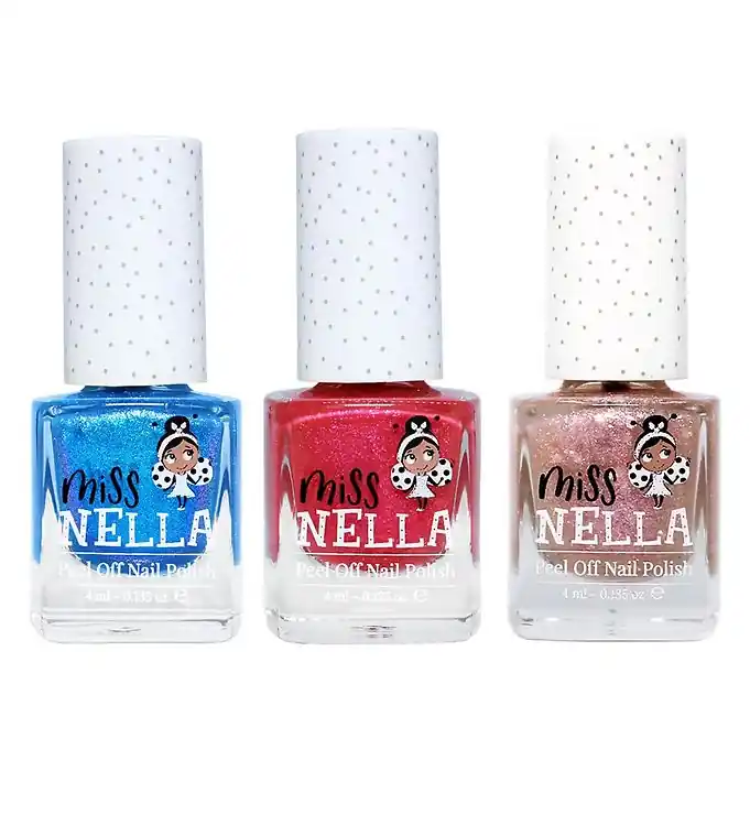 Voordeelprijs Miss Nella Nagellak - 3-pack - Tickle Me Pink/Abracadabra/Blue D