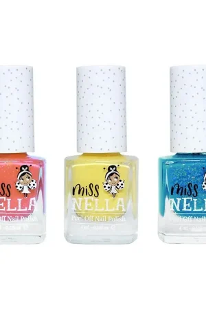 Miss Nella Nagellak - 3-pack - Banana Split/Under The Sea/Marshm Aanbieding
