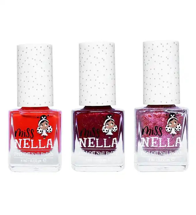 Miss Nella Nagellak - 3-pack - Strawberry'n'Cream/Shazam/Jazzber Favoriet