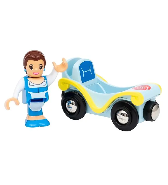 BRIO Speelgoed - Disney Princess Belle m. Wagen 33356 Direct Verzonden