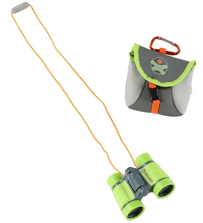 Flitsaanbieding HABA Terra Kids Verrekijker m. Tas - Groen/Grijs