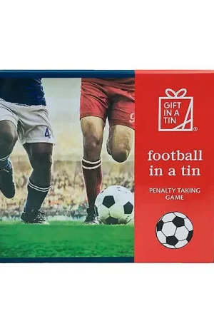 Snelle Levering Gift In A Tin Speelset - Leren & Play - Voetbal in een Tin