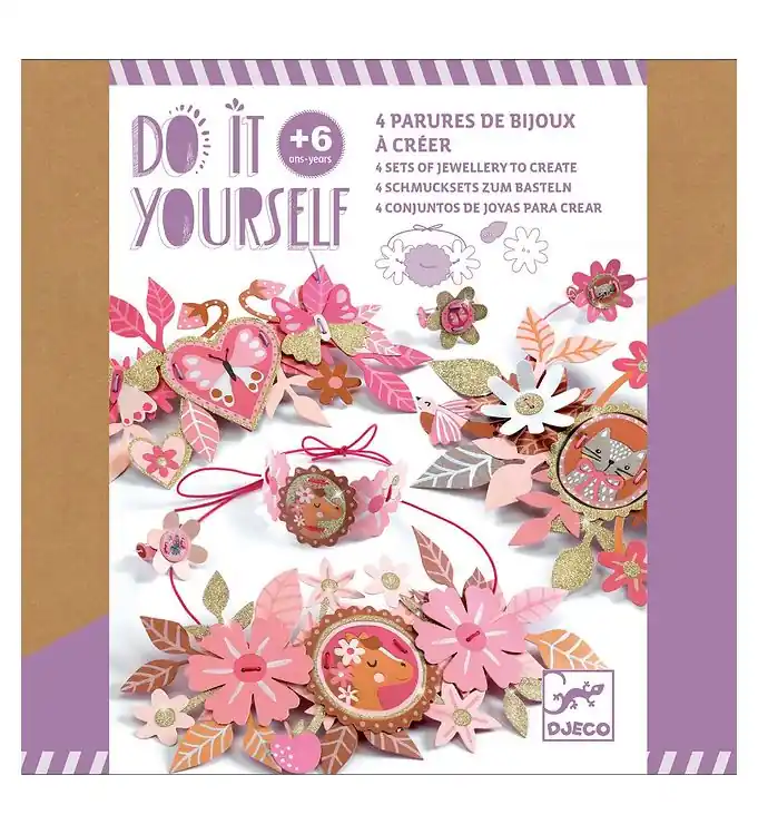 Djeco Sieraden - Doe-het-zelf - Medaillons Flitsaanbieding