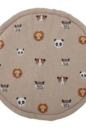 Bloomingville Speelmat - Ø: 100 cm - Miko - Bruin Flitsaanbieding