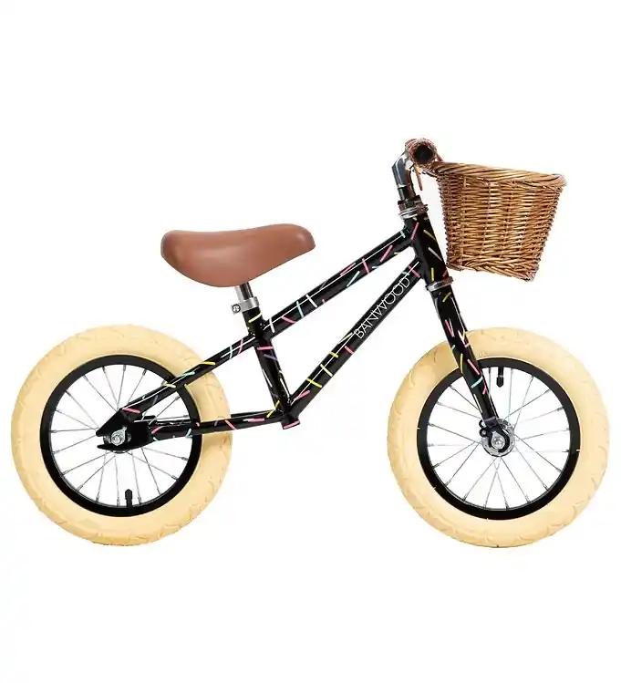 Banwood Loopfiets - First Go! - Allegra Black Populair