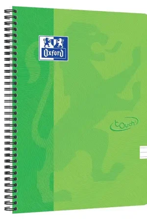 Alleen Vandaag Oxford Notitieboekje - Aanraken - Lijnen - A4+ - Groen
