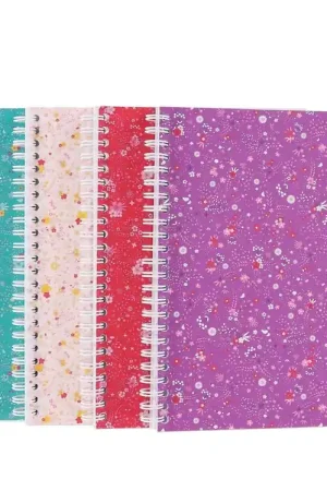 Goedkoop Oxford Notitieboekje - 1 Boek - Floral - Vierkant - A5 - Assorti