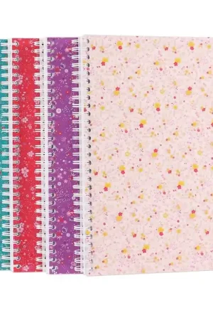 Finale Uitverkoop Oxford Notitieboekje - 1 Boek - Floral - Gereglementeerd - B5 -