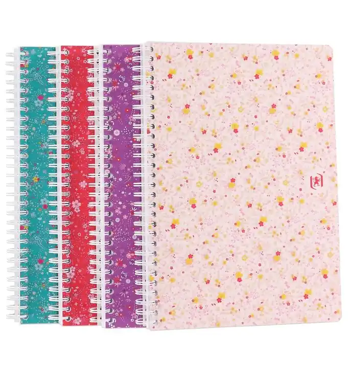 Finale Uitverkoop Oxford Notitieboekje - 1 Boek - Floral - Gereglementeerd - B5 -