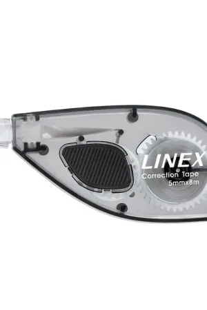 Direct Beschikbaar Linex Correctietape - 8 M - Transparant