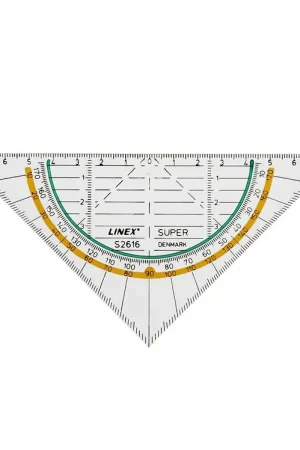 Linex Geometrische driehoek - Transparant Hete Deal