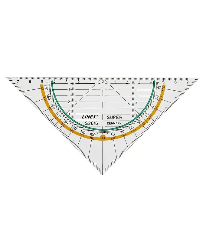 Linex Geometrische driehoek - Transparant Hete Deal
