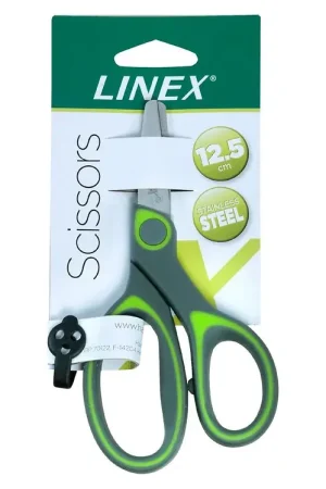 Bestseller Linex Kinderschaar - 12,5 cm - Grijs/Groen
