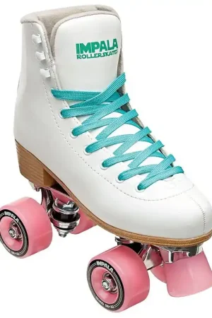 Impala Rolschaatsen - Quad Skate - Wit Lage Kosten