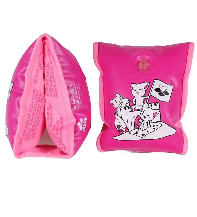 Lage Kosten Arena Zwembandjes - Friends Soft - Fuchsia