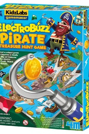 4M - KidzLabs Gamemaker - Electro Buzz Piraat Spel Bestseller