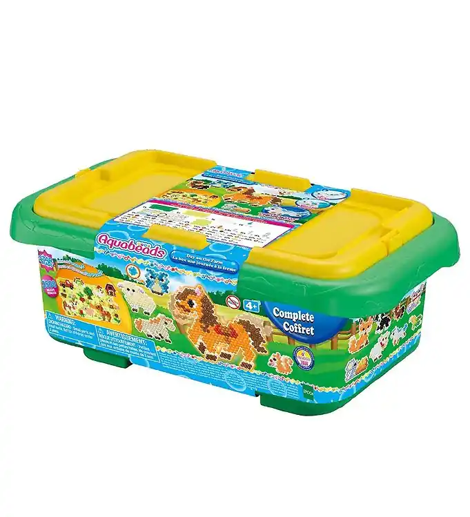 Aquabeads Kralenset - 3500+ Onderdelen - Doos van Fun - Boerderi Gereduceerde Prijs