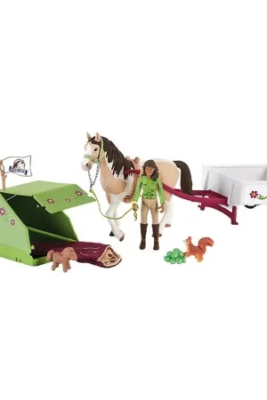Voordeelprijs Schleich Horse Club - 23 x 14 - Sarah's kampeerexcursie 42533