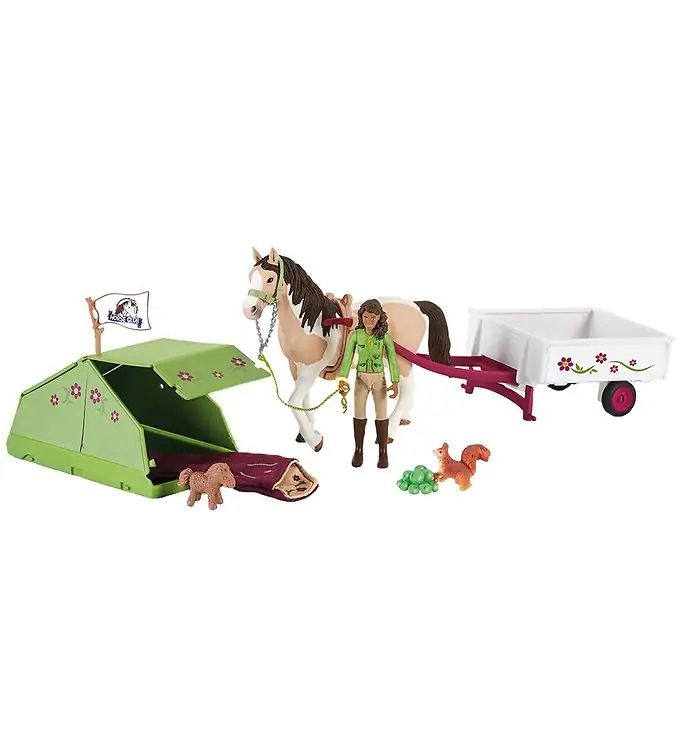 Voordeelprijs Schleich Horse Club - 23 x 14 - Sarah's kampeerexcursie 42533
