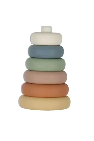Petit Monkey Stapeltoren - Silicone - Pastel Mix Betaalbaar