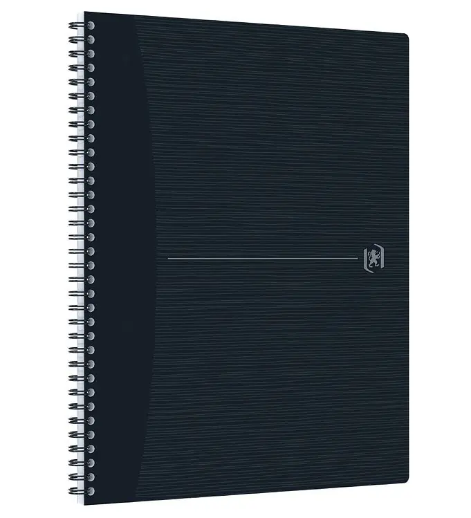 Oxford Notitieboekje - Origins - Vierkant - A4+ - Zwart Must-Have