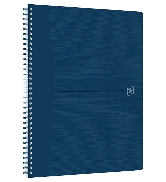 Oxford Notitieboekje - Origins - Gevoerd - A4+ - Blauw Betrouwbaar