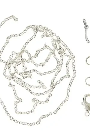 Me&My BOX Ketting m. Letter - U - Verzilverd Lage Kosten