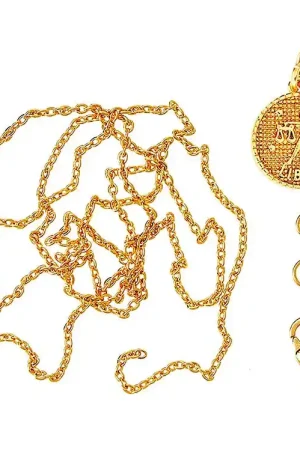 Me&My BOX Ketting m. Sterrenbeeld - Weegschaal - Verguld Nieuw