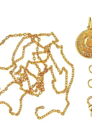 Uitverkoop Me&My BOX Ketting m. Dierenriem - Vis - Verguld