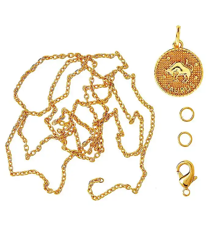 Me&My BOX Ketting m. Dierenriem - TYR - Verguld Direct Beschikbaar
