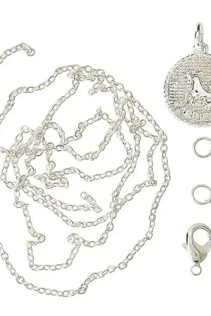 Me&My BOX Ketting m. Sterrenbeeld - Steenbok - Verzilverd Laatste Kans
