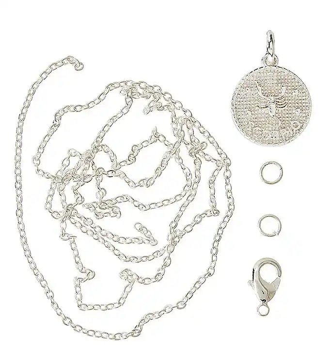 Bestseller Me&My BOX Ketting m. Sterrenbeeld - Schorpioen - Verzilverd