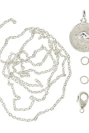 Me&My BOX Ketting m. Dierenriem - TYR - Verzilverd Hoge Kwaliteit
