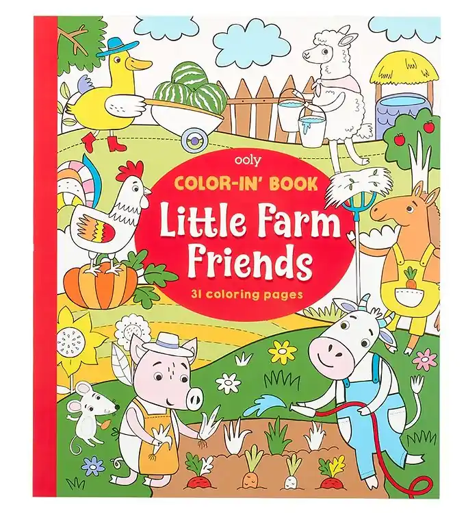 Bestel Nu Ooly Kleurboek - Kleine Farm Friends